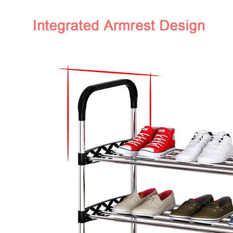 Organizers Bamboo Shoe Cabinet Shoe-shelf-HA01587-Veeddydropshipping