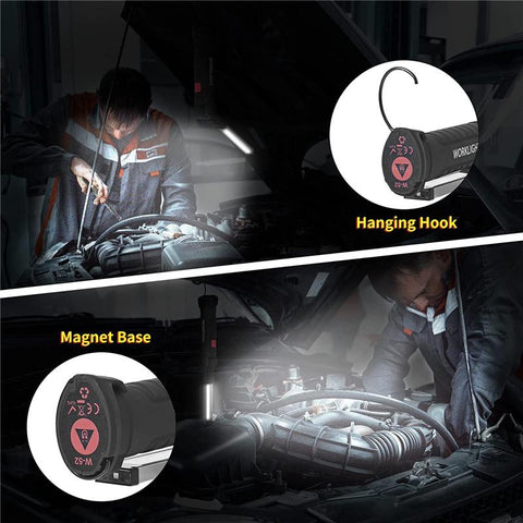 Rechargeable Work Lights LED Work Light Hanging Hook 5 Modes Magnetic USB-TI00769-Veeddydropshipping