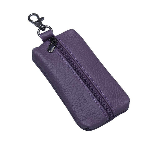 Housekeeper Key Holder Car Key Wallet Buckle Card Coin Pouch-BS00635-Veeddydropshipping
