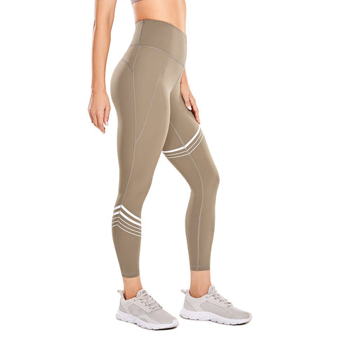 High Waisted Yoga Capris Buttery Soft Yoga Pants Workout Cropped Leggings-OS00896-Veeddydropshipping