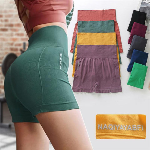 Shorts Sexy Seamless Running Leggings High Waist Elastic Squat-OS01460-Veeddydropshipping