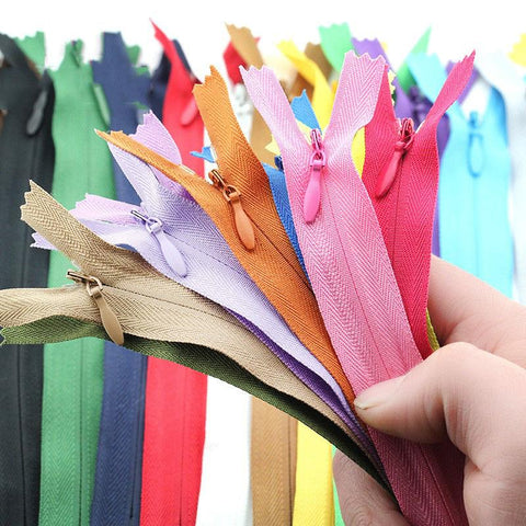 Nylon Coil Zippers Colorful Invisible Zippers-HA01797-Veeddydropshipping