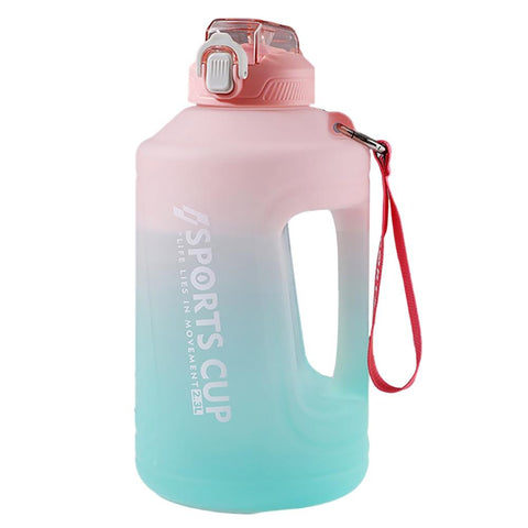 Sport Water Bottle Reminder Silicone Sith Straw-HA01247-Veeddydropshipping