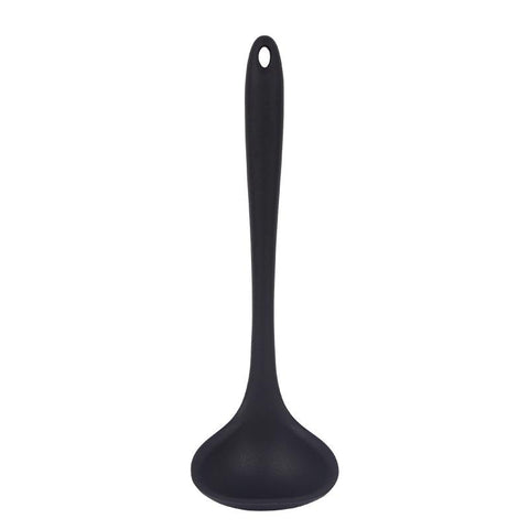 Silcone Soup Spoon Long Handle Ladle Pot-HA01325-Veeddydropshipping