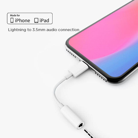 3.5mm Bluetooth Headphone Adapter For iPhone AUX Adapter For IOS 13 12 11 Lightning-PA00969-Veeddydropshipping