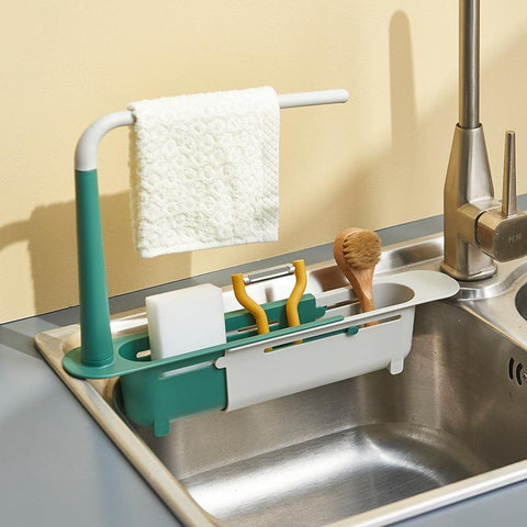 Shelf Kitchen Sinks Organizer Soap Sponge Holder-HA00918-Veeddydropshipping