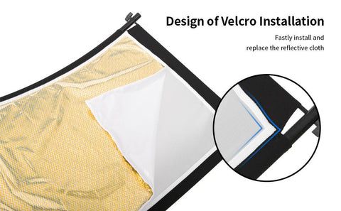 U-type Reflector W/ Tripod Collapsible Photography Light reflective screen -CE00453-Veeddydropshipping