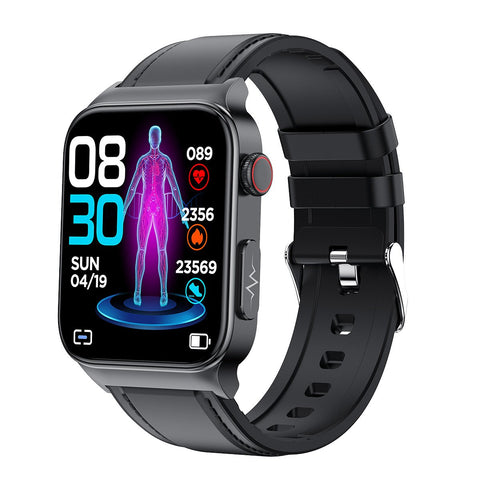 2023 Blood Glucose Smart Watch Men Health ECG Monitor Blood -CE00556-Veeddydropshipping