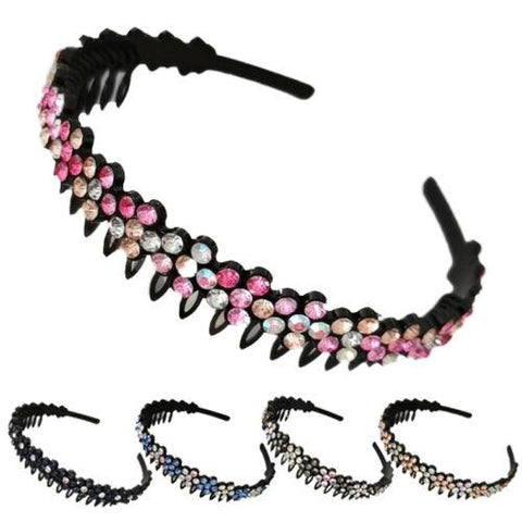 Non-Slip Headband Women Hair Band Hoop-WF01090-Veeddydropshipping