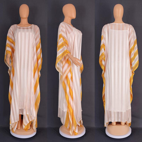 2 Piece Sets African Maxi Dress for Women-Veeddydropshipping