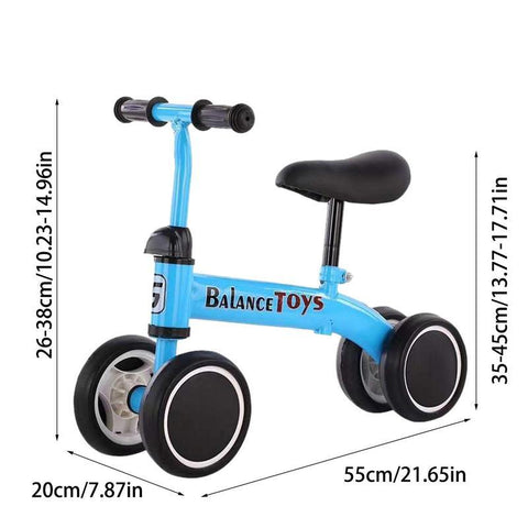 Balance Bike For Kids 2-8 Years Old No Pedal Scooter Trainer Boy Baby Scooter Girl -OS01240-Veeddydropshipping