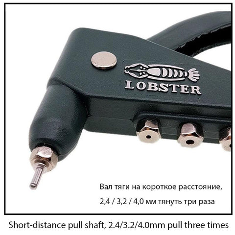 Heavy Duty Riveter Tool Pop Rivets Gun-TI00586-Veeddydropshipping