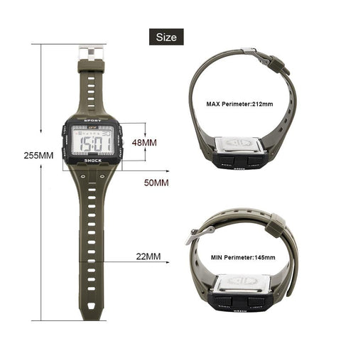 Water Resistant Men Digital Watch Outdoor Sport-JW00831-Veeddydropshipping