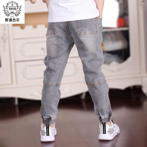 4-18T Fashionable Jeans For Boys Children&#39;s Jeans 2021 Spring-TB01289-Veeddydropshipping