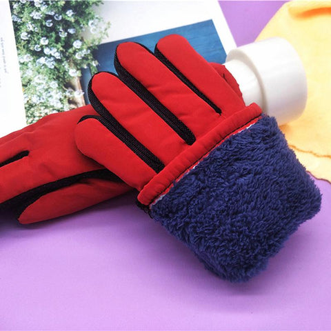 1 Pair Waterproof Children Adult Ski Gloves Ski Winter Must Non-slip Thicken Warm -OS01046-Veeddydropshipping