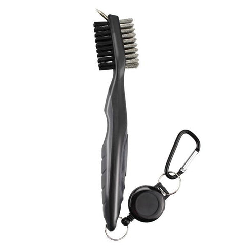 Nylon Bristle Cord Practical Golf Head Cleaning Brush-OS01414-Veeddydropshipping