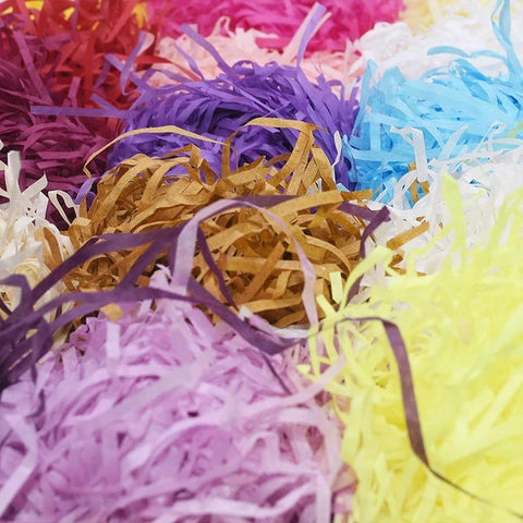Crushed Raffia Paper Confetti Wedding Gift Box-HA00608-Veeddydropshipping