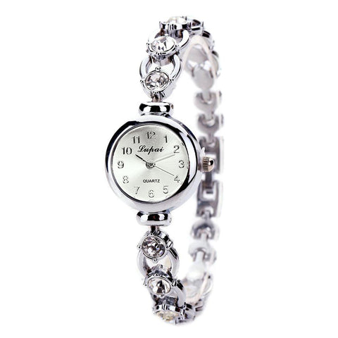Luxury Brands Stainless Steel Crystal Bracelet Wrist Watch -JW01105-Veeddydropshipping