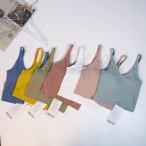 LuliuWomen&#39;s Sports U-Vests Bra Bodybuilding Back Bra Jogging With -OS00623-Veeddydropshipping