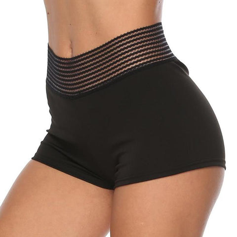 High Waist Sexy Women's Sports Shorts Athletic Gym Workout Fitness Yoga -OS00862-Veeddydropshipping