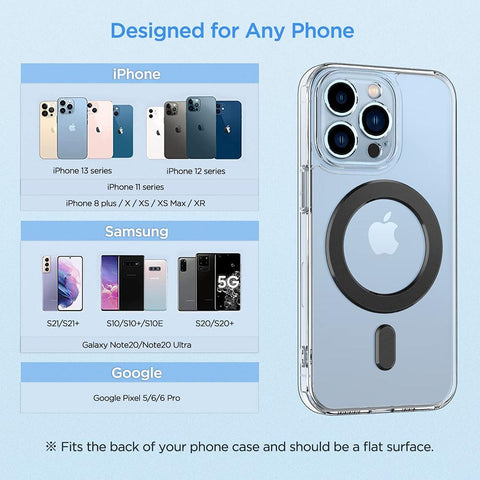 Strong Magnetic Ring Holder for iPhone 12-PA01095-Veeddydropshipping