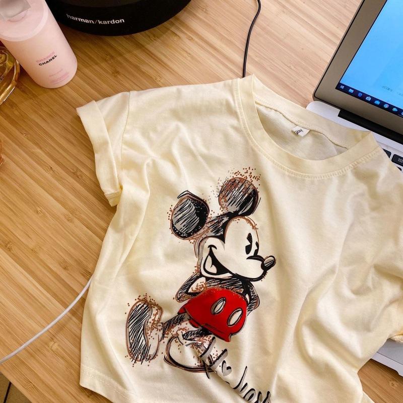 Summer Cotton Clothes Children Cartoon Short-sleeved-Veeddydropshipping