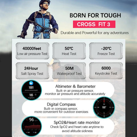New GPS  Watches Men Sport Smart Watch HD AMOLED Display 50M ATM -CE00540-Veeddydropshipping