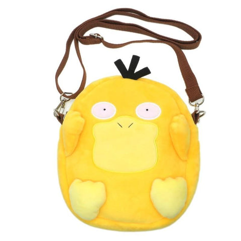 Pokemon Gengar Psyduck messenger bag plush backpack-TB00068-Veeddydropshipping