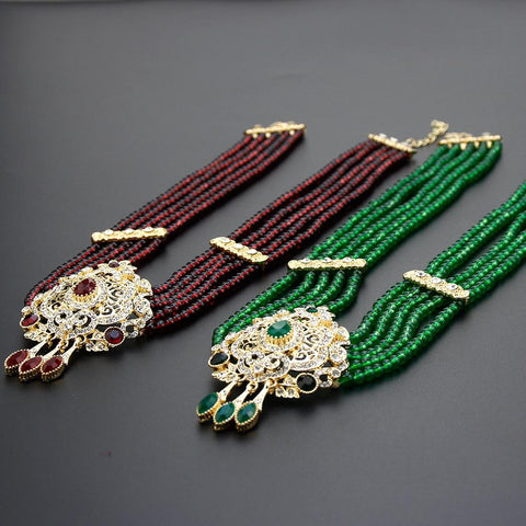 High Quality Natural Stone Beaded Jewelry Set Women Favorite Gift -JW00345-Veeddydropshipping