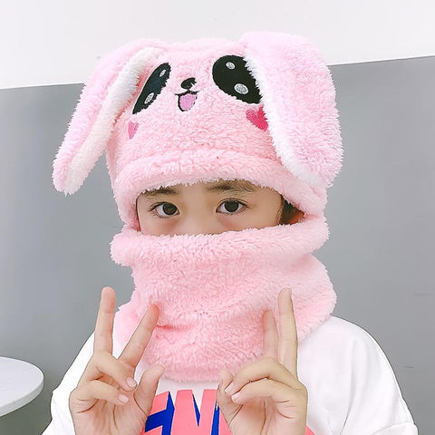 Hats And Neck Gaiter Set Rabbit Hat-Veeddydropshipping