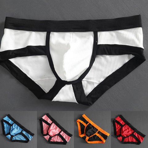 Bikini Penis Big Pouch Panties Low Rise Bulge Underwear Short-MF01487-Veeddydropshipping