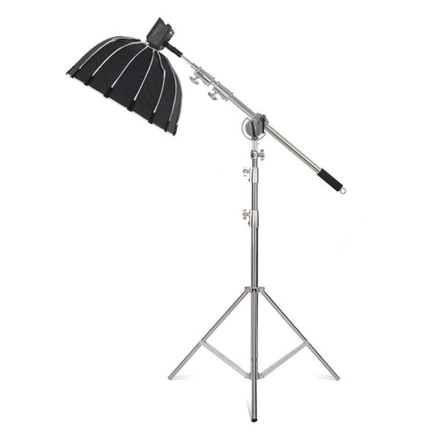 Light Stand With Stainless Steel Kit Cross Arm  With Weight Bag Photo Studio Accessories -CE00300-Veeddydropshipping