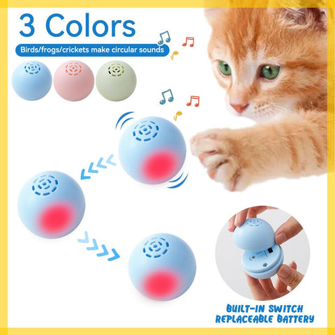 Smart Cat Toys Automatic Rolling Ball Electric Cat Toys-HA01458-Veeddydropshipping