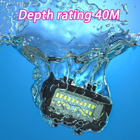 Mini Photography Lighting USB Rechargeable 40m Waterproof Underwater -CE00442-Veeddydropshipping