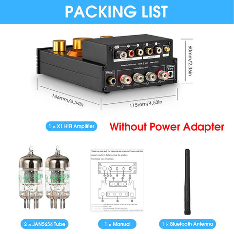 Vacuum Tube Amplifier Receiver Home Turntables Amp-Veeddydropshipping