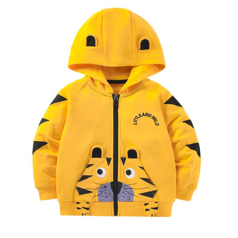 Children Boys Girls Hooded Coats Autumn Spring-Veeddydropshipping
