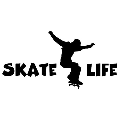 Decal Skate Life Motorcycle Decorative Accessories-AM01031-Veeddydropshipping