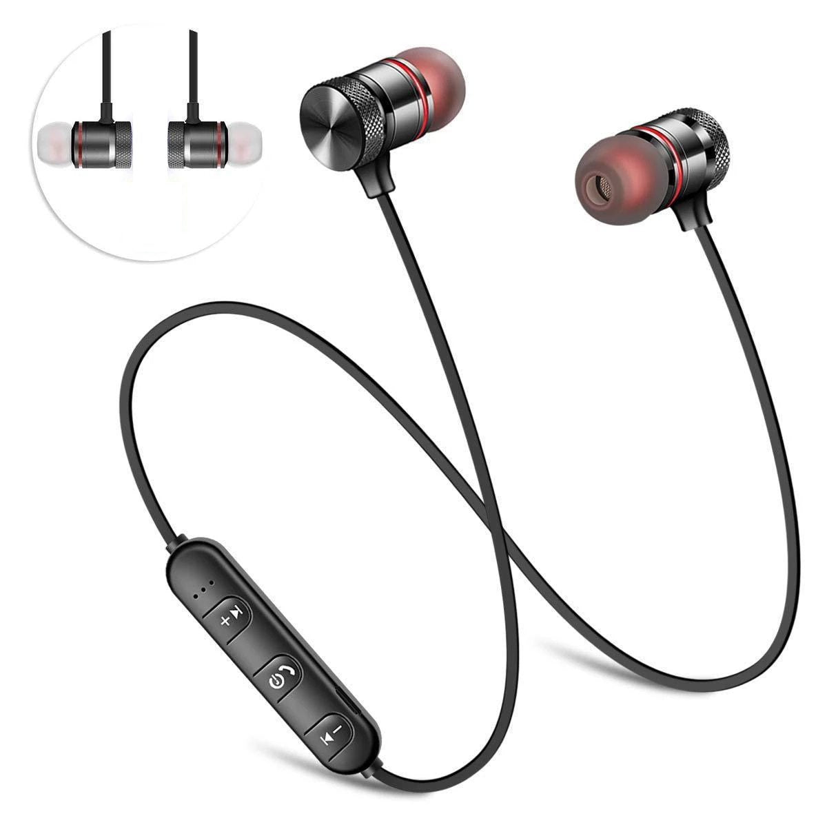 Wireless Binaural Stereo Sports Bluetooth Headset Ear Hanging Running Super Long -CE00161-Veeddydropshipping