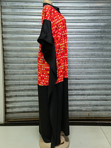 Plus Size African Maxi Dresses for Women-WF01690-Veeddydropshipping