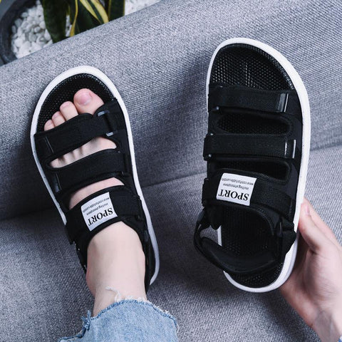 fashion outside wear couples a word flip-flops-BS01459-Veeddydropshipping