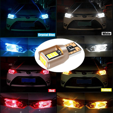 2Pcs New T10 W5W Super Bright 2016 LED Car Parking Lights WY5W Auto-AM00017-Veeddydropshipping