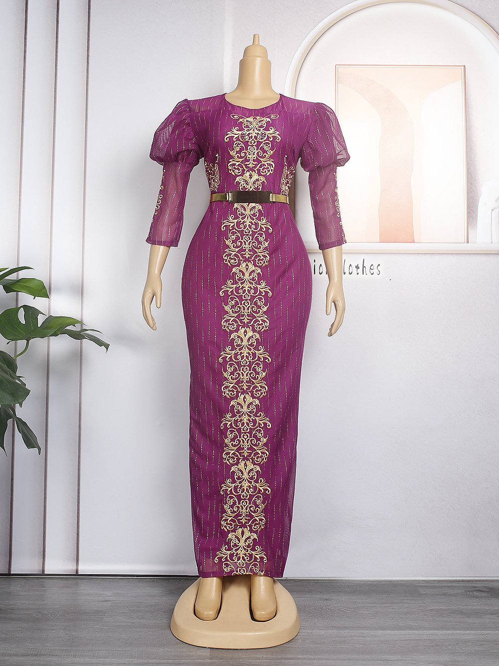 African Women Plus Size Evening Dresses-Veeddydropshipping