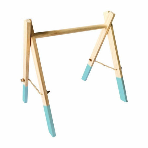 1Set Baby Fitness Frames Wooden Rattle Toys Baby Activity Gym Mobile Suspension-TB00506-Veeddydropshipping