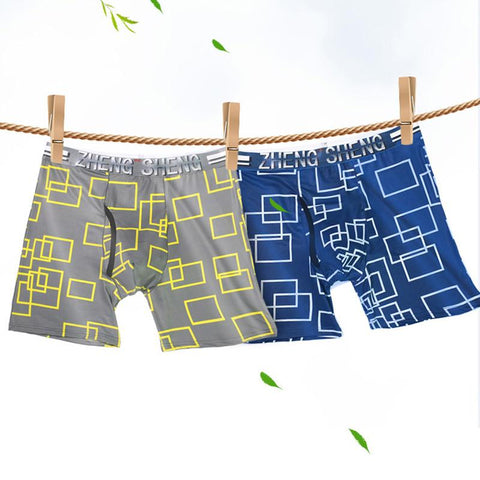 High-End Fashion Long Boxer Shorts Sports Men Beach Shorts Swim Men&#39;s-MF01665-Veeddydropshipping