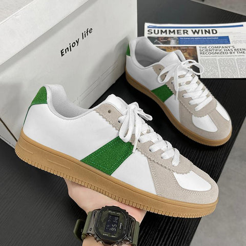 Casual Shoes Women Leather Men&#39;s Sneaker Big Size-BS01381-Veeddydropshipping