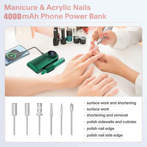 Electric Sander Nails Lathe Gel Cutting Remove Tool-BH01049-Veeddydropshipping