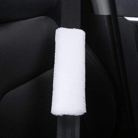 Universal Auto Seatbelt Shoulder Pad Warm Plush Interior-AM01412-Veeddydropshipping