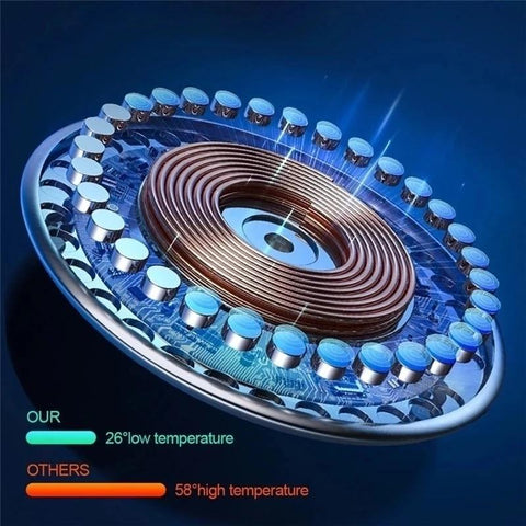 30W Magnetic Wireless Charger Fast Charging Pad Stand for iPhone 14 13 12 Pro Max-PA01044-Veeddydropshipping