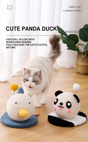 Cat Scratch Board Cartoon Pet Sisal Scratching-HA01433-Veeddydropshipping