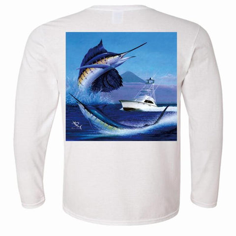 High Quality Custom Uv Protection Fishing Shirts Print Fishing Wholesale Custom -OS00491-Veeddydropshipping